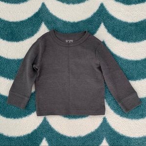The Children’s Place Longsleeve Thermal Tee (Eclipse Grey) Size 18-24mo